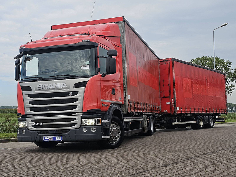 Scania G410 4X2 RET. COMBI CROWN - Камион с брезент: снимка 1 Scania G410 4X2 RET. COMBI CROWN - Камион с брезент: снимка 1