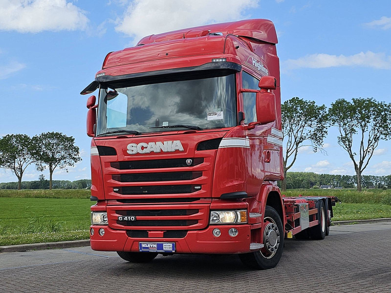 Scania G410 6X2*4 RETARDER - Контейнеровоз/ Сменна каросерия камион: снимка 1 Scania G410 6X2*4 RETARDER - Контейнеровоз/ Сменна каросерия камион: снимка 1