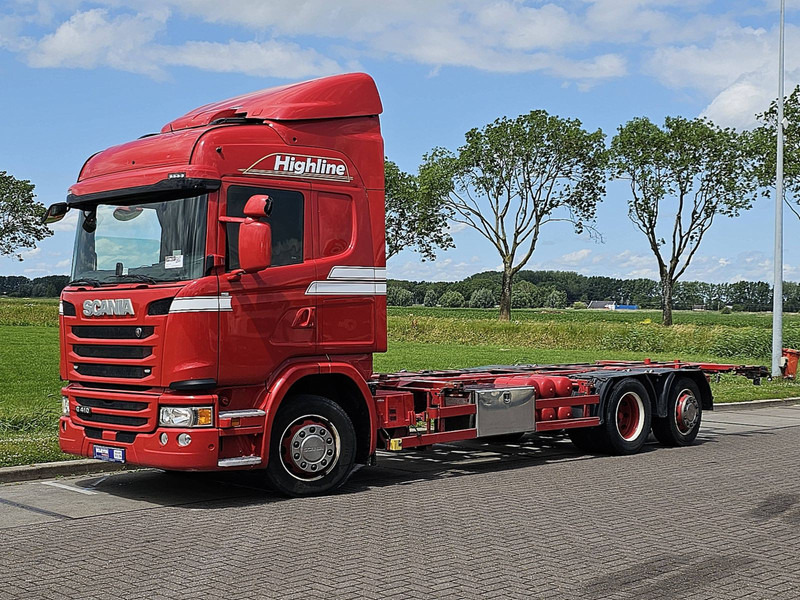 Scania G410 6X2*4 RETARDER - Контейнеровоз/ Сменна каросерия камион: снимка 2 Scania G410 6X2*4 RETARDER - Контейнеровоз/ Сменна каросерия камион: снимка 2