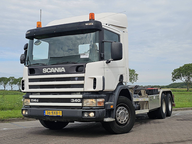 Scania P114.340 6X2 NZ STEEL - Мултилифт с кука камион: снимка 1 Scania P114.340 6X2 NZ STEEL - Мултилифт с кука камион: снимка 1