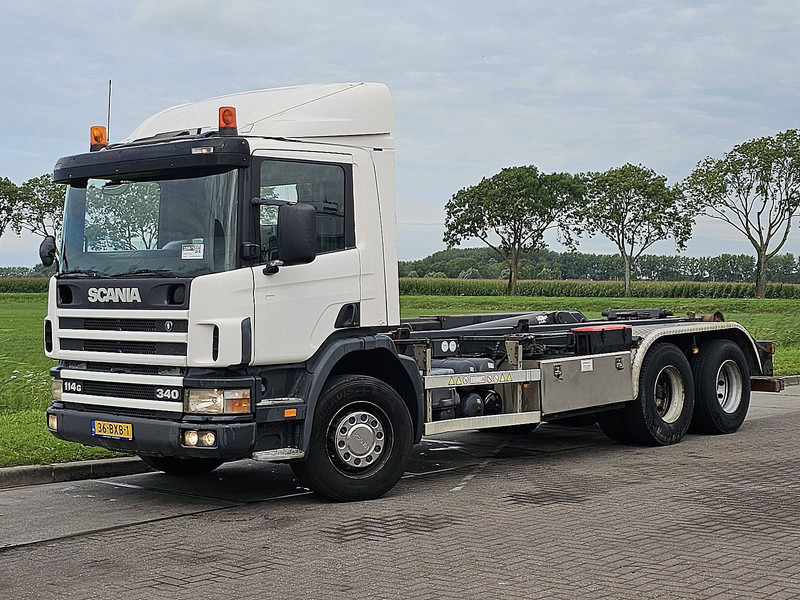 Scania P114.340 6X2 NZ STEEL - Мултилифт с кука камион: снимка 2 Scania P114.340 6X2 NZ STEEL - Мултилифт с кука камион: снимка 2