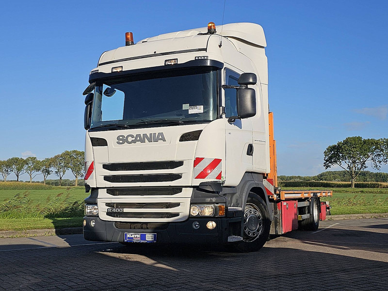 Scania R400 RETARDER TWISTLOCKS - Бордови камион: снимка 1 Scania R400 RETARDER TWISTLOCKS - Бордови камион: снимка 1