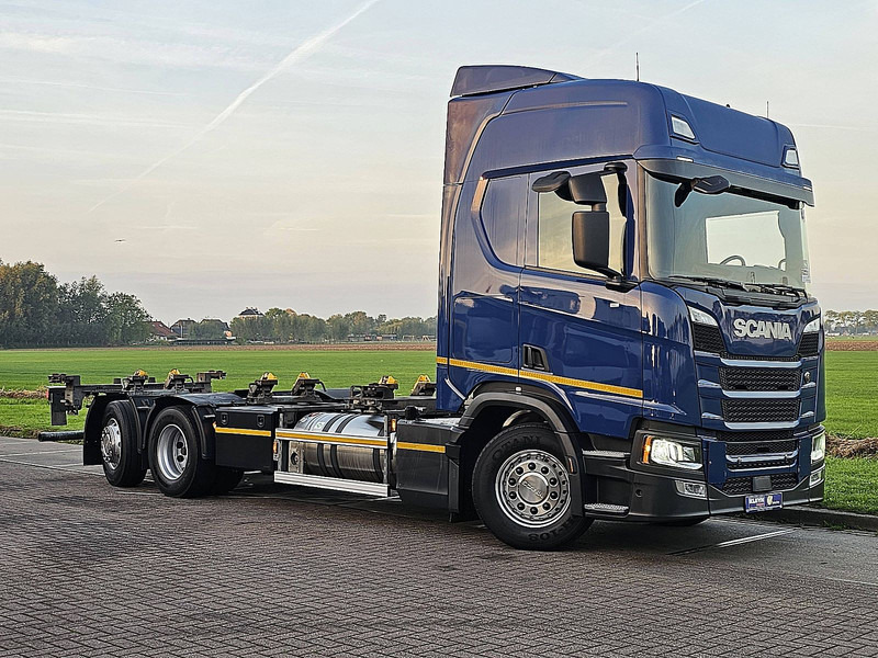 Scania R410 LNG - Контейнеровоз/ Сменна каросерия камион: снимка 5 Scania R410 LNG - Контейнеровоз/ Сменна каросерия камион: снимка 5