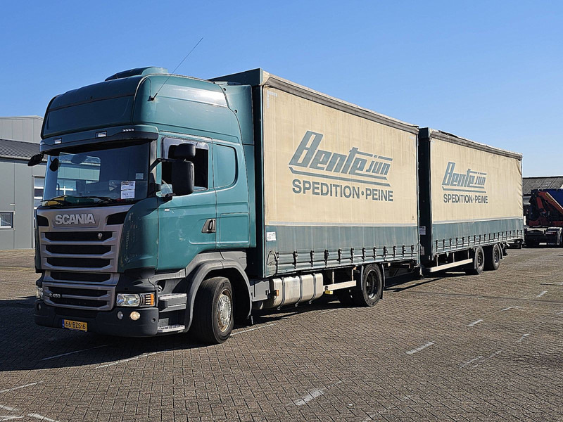Scania R450 4X2 RETARDER COMBI - Камион с брезент: снимка 2 Scania R450 4X2 RETARDER COMBI - Камион с брезент: снимка 2
