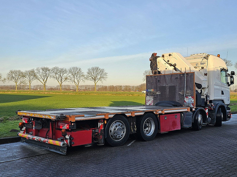 Scania R490 8x2*6 HMF6020 K6 - Бордови камион, Камион с кран: снимка 3 Scania R490 8x2*6 HMF6020 K6 - Бордови камион, Камион с кран: снимка 3
