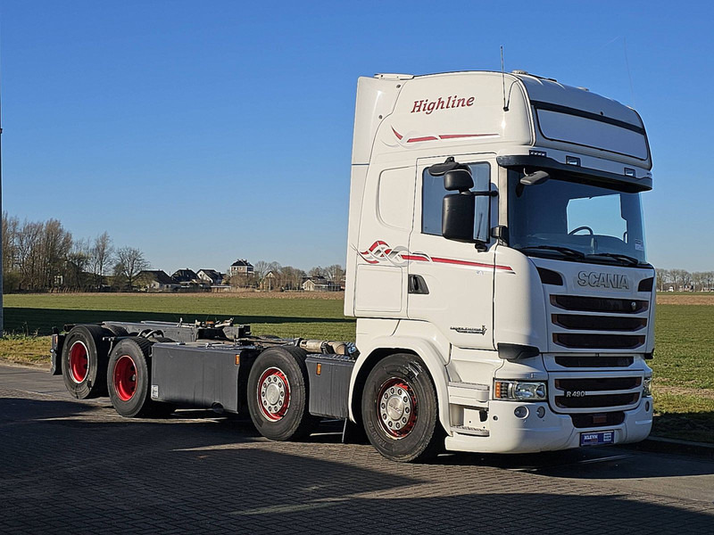 Scania R490 TL 8X2 CROWN EDITION - Шаси кабина: снимка 5 Scania R490 TL 8X2 CROWN EDITION - Шаси кабина: снимка 5