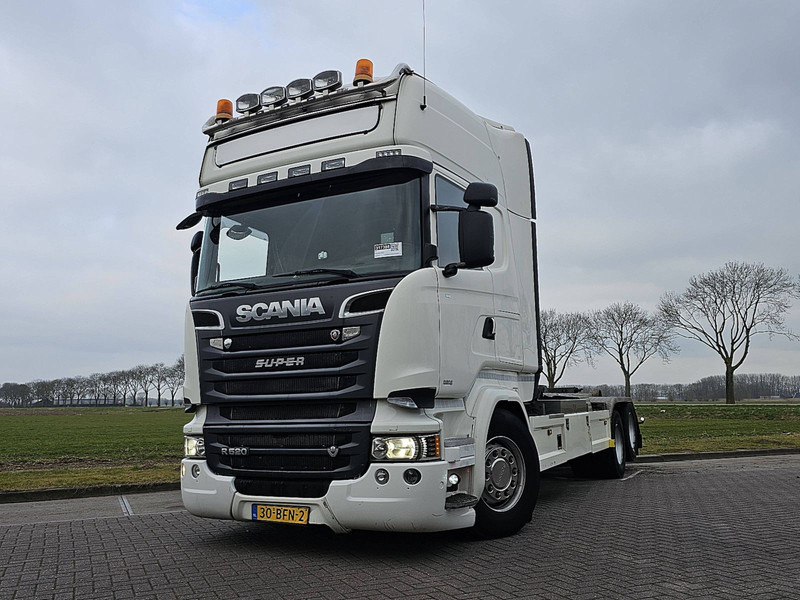 Scania R520 - Мултилифт с кука камион: снимка 1 Scania R520 - Мултилифт с кука камион: снимка 1