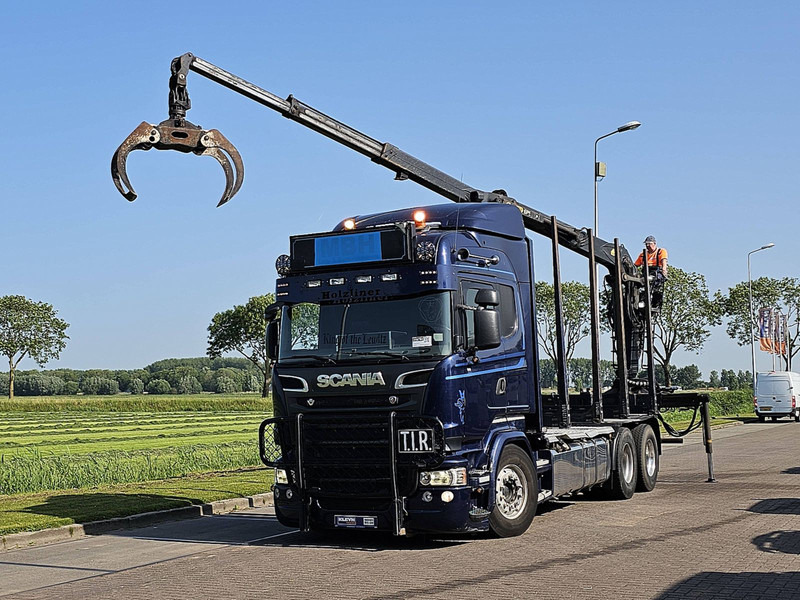 Scania R730 PALFING M120 WOOD - Камион за дърва, Камион с кран: снимка 2 Scania R730 PALFING M120 WOOD - Камион за дърва, Камион с кран: снимка 2