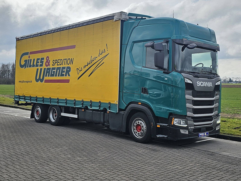 Scania S450 6X2*4 FORKLIFT CONN. - Камион с брезент: снимка 5 Scania S450 6X2*4 FORKLIFT CONN. - Камион с брезент: снимка 5