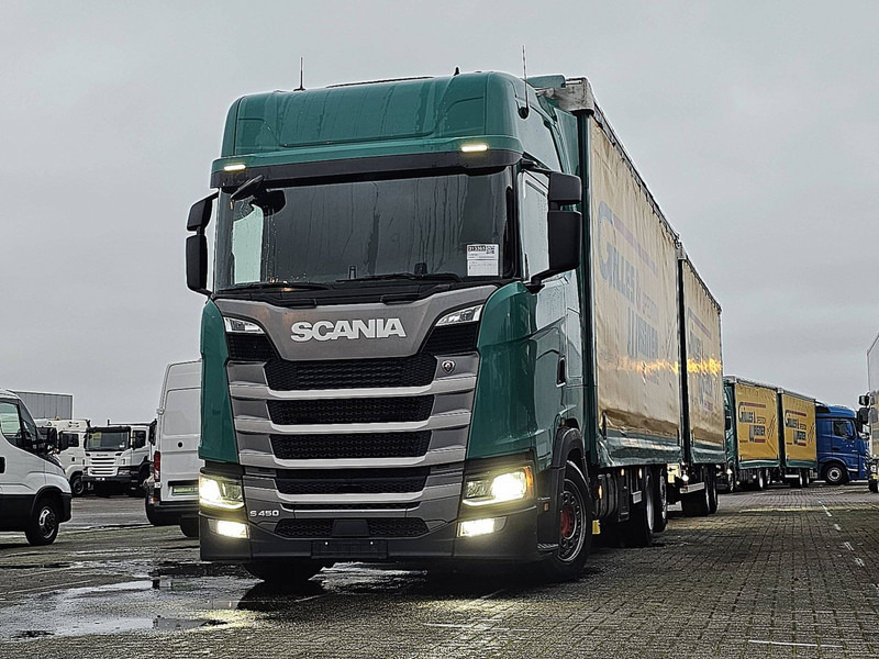 Scania S450 6x2*4 - Камион с брезент: снимка 1 Scania S450 6x2*4 - Камион с брезент: снимка 1