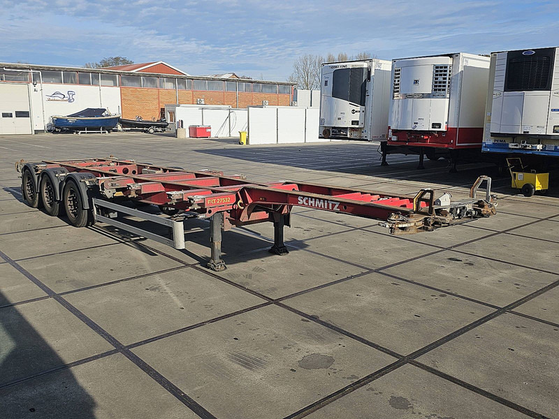 Schmitz Cargobull SCF 24 G EURO MULTI ALL CONNECTION - Контейнеровоз/ Сменна каросерия полуремарке: снимка 3 Schmitz Cargobull SCF 24 G EURO MULTI ALL CONNECTION - Контейнеровоз/ Сменна каросерия полуремарке: снимка 3
