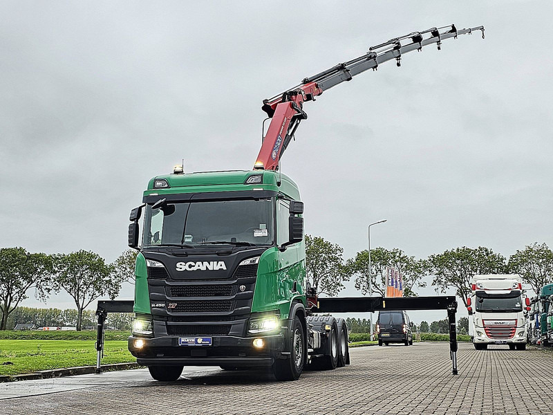 Scania R450 6X4 HMF 2320 K6 - Влекач: снимка 1 Scania R450 6X4 HMF 2320 K6 - Влекач: снимка 1