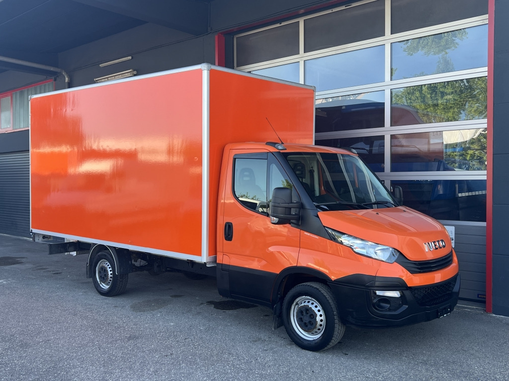 Iveco Daily 35S14 Thermokoffer 4,35m Klima Automatik!! - Лекотоварен автомобил фургон: снимка 1 Iveco Daily 35S14 Thermokoffer 4,35m Klima Automatik!! - Лекотоварен автомобил фургон: снимка 1