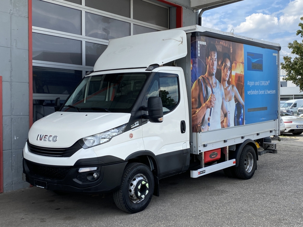 Iveco Daily 65C21 3,6m P+P+LBW Klima Automat. Webasto - Брезентов бус: снимка 1 Iveco Daily 65C21 3,6m P+P+LBW Klima Automat. Webasto - Брезентов бус: снимка 1