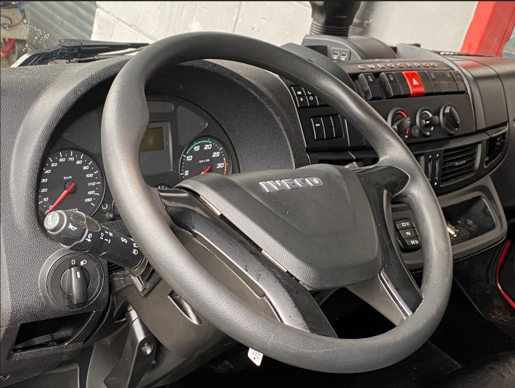 Камион с брезент Iveco EuroCargo ML120E21 Standklima ACC 7,25m P+P LBW: снимка 11