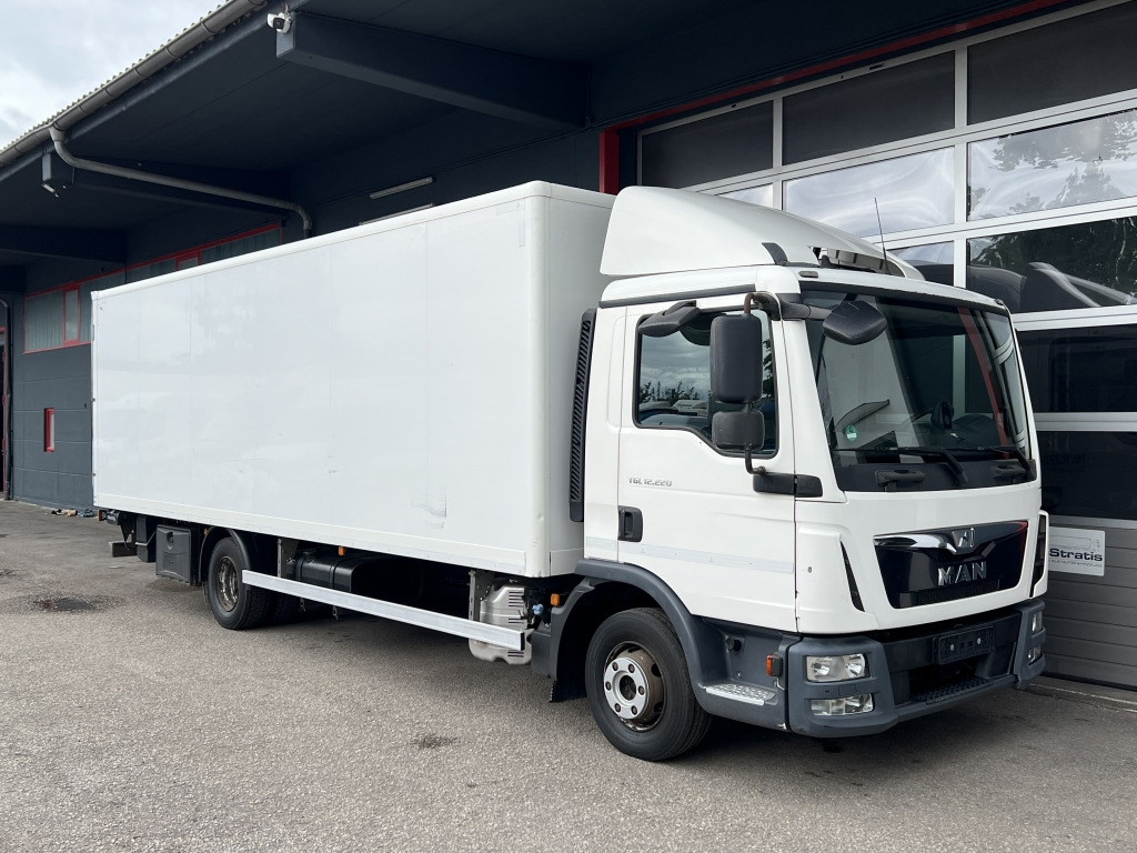 MAN TGL 12.220 E6 7,1m Koffer+LBW Getriebegeräusche - Камион фургон: снимка 1 MAN TGL 12.220 E6 7,1m Koffer+LBW Getriebegeräusche - Камион фургон: снимка 1