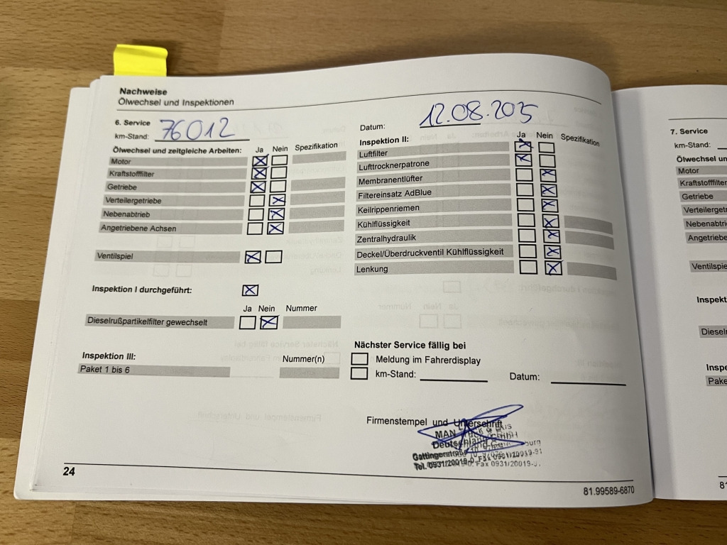 MAN TGL 8.220 Klima 4,45m+LBW AHK 1.Hand Ori.76.km - Лекотоварен автомобил фургон: снимка 4 MAN TGL 8.220 Klima 4,45m+LBW AHK 1.Hand Ori.76.km - Лекотоварен автомобил фургон: снимка 4