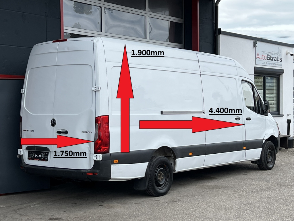 Mercedes-Benz Sprinter 315 CDI Eu 6d-TEMP MAXI KLIMA Tempomat - Товарен бус: снимка 2 Mercedes-Benz Sprinter 315 CDI Eu 6d-TEMP MAXI KLIMA Tempomat - Товарен бус: снимка 2