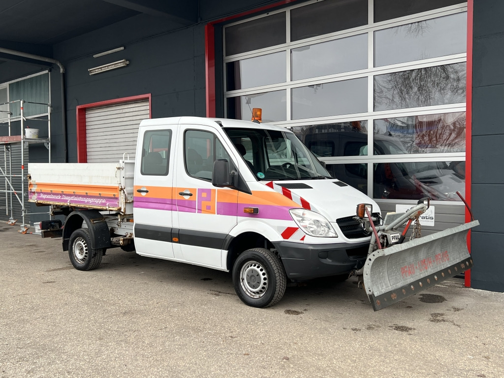 Бус самосвал, Бус с двойна кабина Mercedes-Benz Sprinter 316 CDI 4x4 6-Sitzer Doka 2,2m Schild: снимка 7