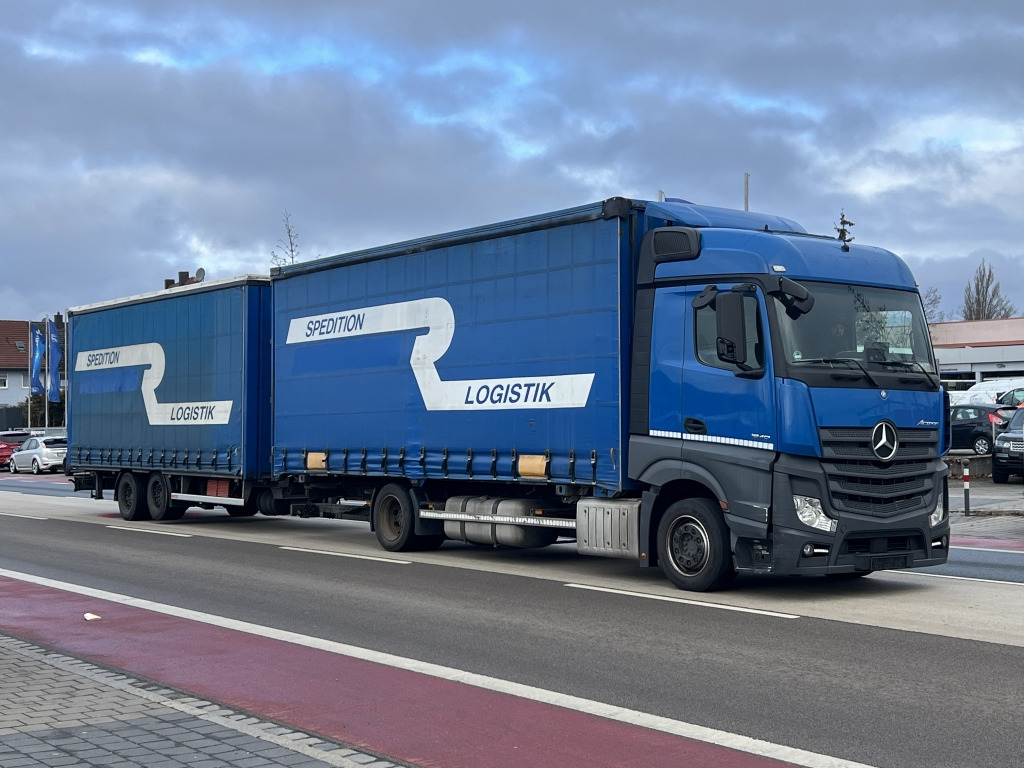 Брезентово ремарке Wecon AZ218LN Jumbo Tandem 7,6m P+P Luftfederung: снимка 12