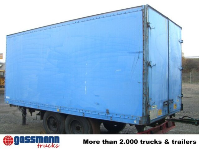 ACKERMANN-FRUEHAUF TPW A8,6/5,6E - Затворена каросерия ремарке: снимка 2 ACKERMANN-FRUEHAUF TPW A8,6/5,6E - Затворена каросерия ремарке: снимка 2