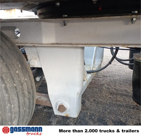 AT 400, Verbr. auf 3m, Radmulden, hydr. Rampen - Нискорамна площадка ремарке: снимка 4 AT 400, Verbr. auf 3m, Radmulden, hydr. Rampen - Нискорамна площадка ремарке: снимка 4