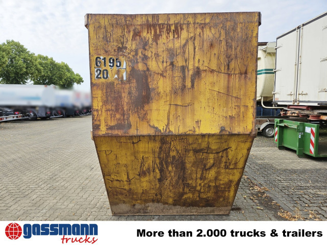 Контейнер за строителни отпадъци Absetzcontainer ca. 17m³ offen mit: снимка 8 Контейнер за строителни отпадъци Absetzcontainer ca. 17m³ offen mit: снимка 8