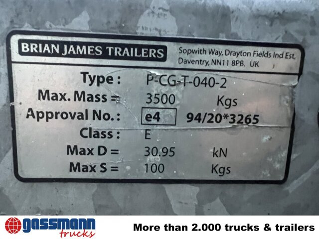 Brian James CarGO Connect, Plane, Winde - Нискорамна площадка ремарке: снимка 3 Brian James CarGO Connect, Plane, Winde - Нискорамна площадка ремарке: снимка 3