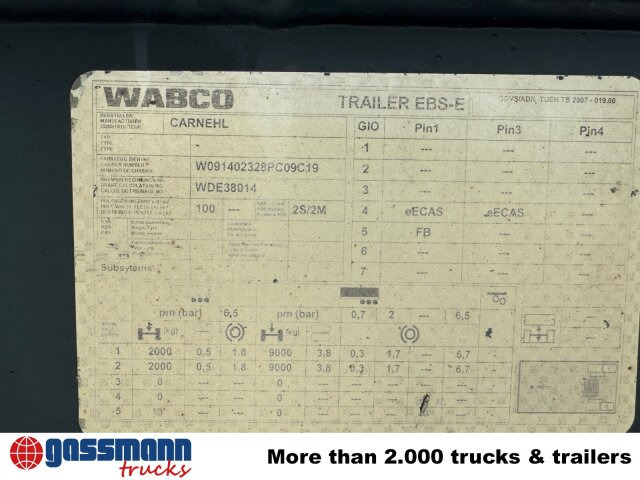 Carnehl CHKS/HH, Stahlmulde ca. 25m³ - Самосвал полуремарке: снимка 3 Carnehl CHKS/HH, Stahlmulde ca. 25m³ - Самосвал полуремарке: снимка 3