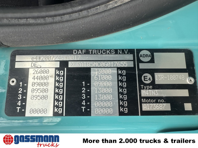 DAF CF 85.460 6x4, Bordmatik links - Самосвал камион: снимка 4 DAF CF 85.460 6x4, Bordmatik links - Самосвал камион: снимка 4