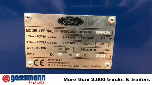 Diesel Generator FDT10500SE, 3x Vorhanden! - Електрогенератор: снимка 3 Diesel Generator FDT10500SE, 3x Vorhanden! - Електрогенератор: снимка 3