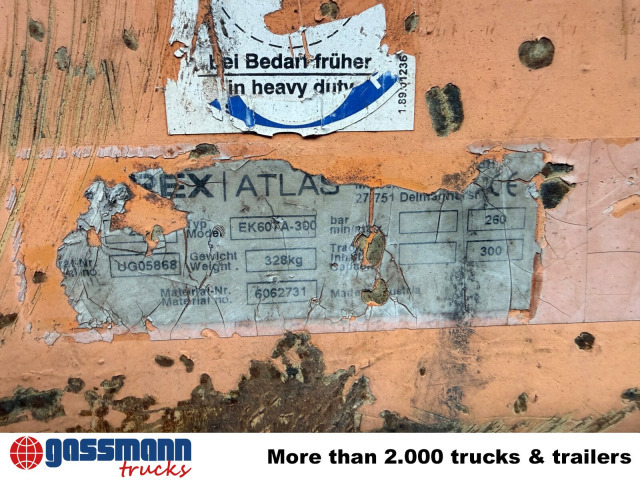 EK607A-300 - Грайферна кофа: снимка 5 EK607A-300 - Грайферна кофа: снимка 5