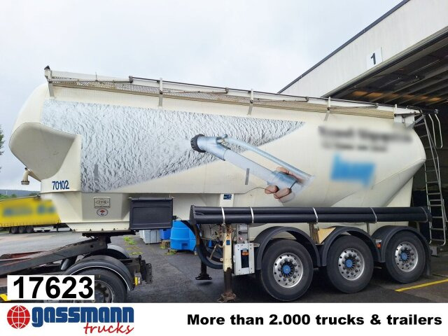 Feldbinder EUT 38.3-3, Liftachse, 3 Kammern, ca. 38.000l - Цистерна за насипни товари: снимка 1 Feldbinder EUT 38.3-3, Liftachse, 3 Kammern, ca. 38.000l - Цистерна за насипни товари: снимка 1