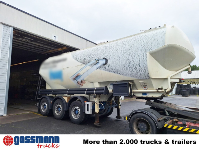 Feldbinder EUT 38.3-3, Liftachse, 3 Kammern, ca. 38.000l - Цистерна за насипни товари: снимка 2 Feldbinder EUT 38.3-3, Liftachse, 3 Kammern, ca. 38.000l - Цистерна за насипни товари: снимка 2