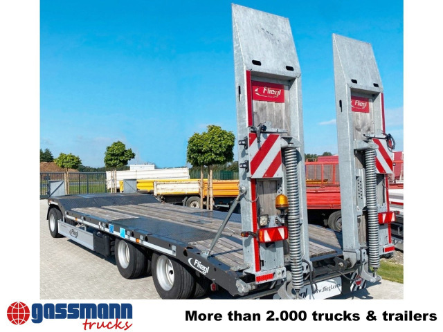 Fliegl DTS-S 300, verbreiterbar auf 3,05m - Нискорамна площадка ремарке: снимка 4 Fliegl DTS-S 300, verbreiterbar auf 3,05m - Нискорамна площадка ремарке: снимка 4