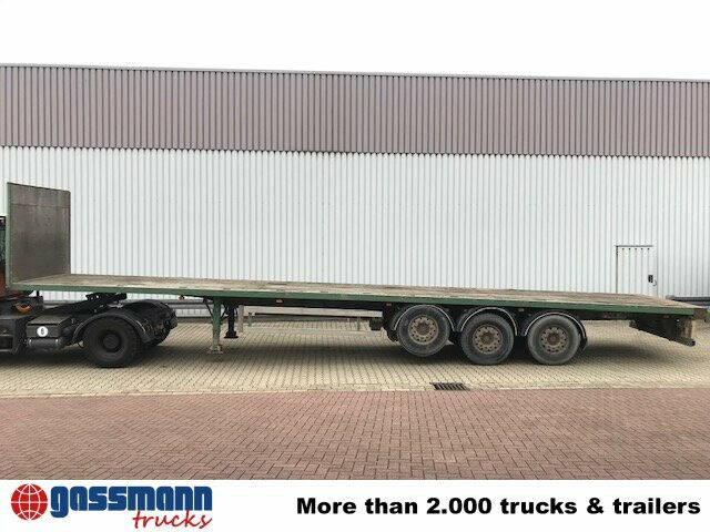 General Trailer SYY3FP Plattformauflieger, Liftachse - Бордово полуремарке/ Платформа: снимка 4 General Trailer SYY3FP Plattformauflieger, Liftachse - Бордово полуремарке/ Платформа: снимка 4