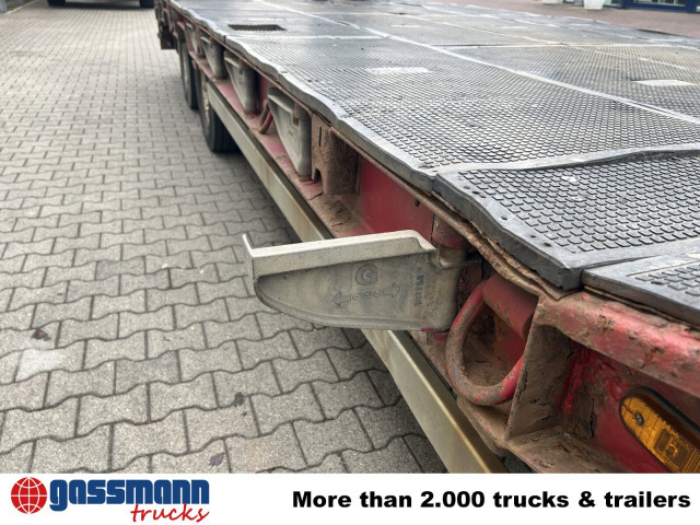 Goldhofer TU 3-24/80, hydr. Rampen, Verbr. auf 3m - Нискорамна площадка ремарке: снимка 2 Goldhofer TU 3-24/80, hydr. Rampen, Verbr. auf 3m - Нискорамна площадка ремарке: снимка 2