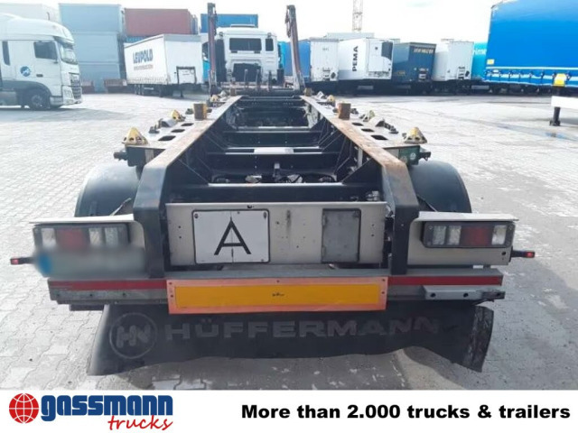 Контейнеровоз/ Сменна каросерия ремарке Hüffermann HSA-3, Vario Carrier, Absetzanhänger: снимка 9
