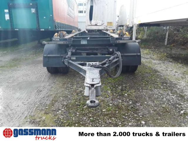 Контейнеровоз/ Сменна каросерия ремарке Hüffermann HSA-3, Vario Carrier, Absetzanhänger: снимка 11