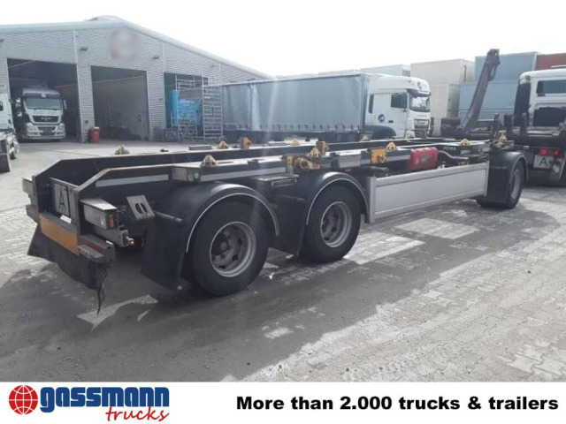 Контейнеровоз/ Сменна каросерия ремарке Hüffermann HSA-3, Vario Carrier, Absetzanhänger: снимка 8