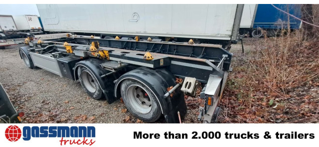 Контейнеровоз/ Сменна каросерия ремарке Hüffermann HSA-3, Vario Carrier, Absetzanhänger: снимка 7