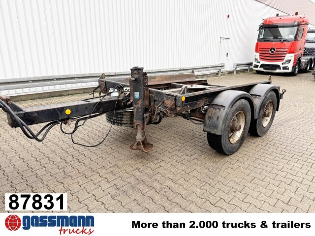 Hüffermann HTM 13-T Anhänger für Abetzcontainer - Контейнеровоз/ Сменна каросерия ремарке: снимка 1 Hüffermann HTM 13-T Anhänger für Abetzcontainer - Контейнеровоз/ Сменна каросерия ремарке: снимка 1