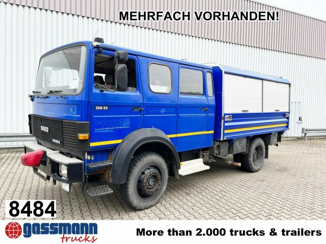 Iveco 120-23 AW 4x4 Doka, V8-Motor, Gerätewagen, - Пожарна кола: снимка 1 Iveco 120-23 AW 4x4 Doka, V8-Motor, Gerätewagen, - Пожарна кола: снимка 1