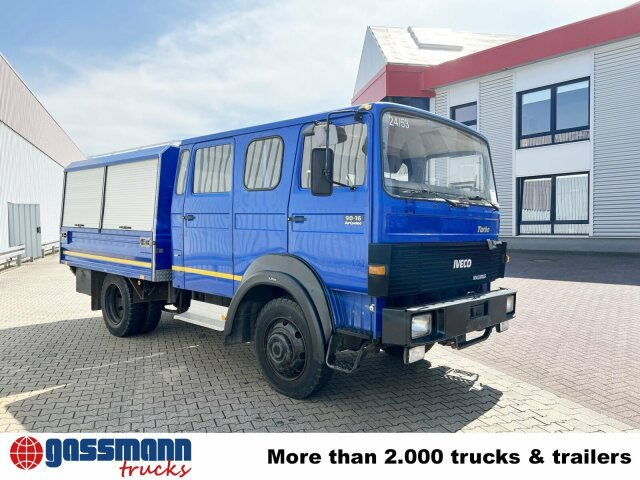 Пожарна кола Iveco 90-16 AW 4x4 Doka, Mannschaftswagen: снимка 9