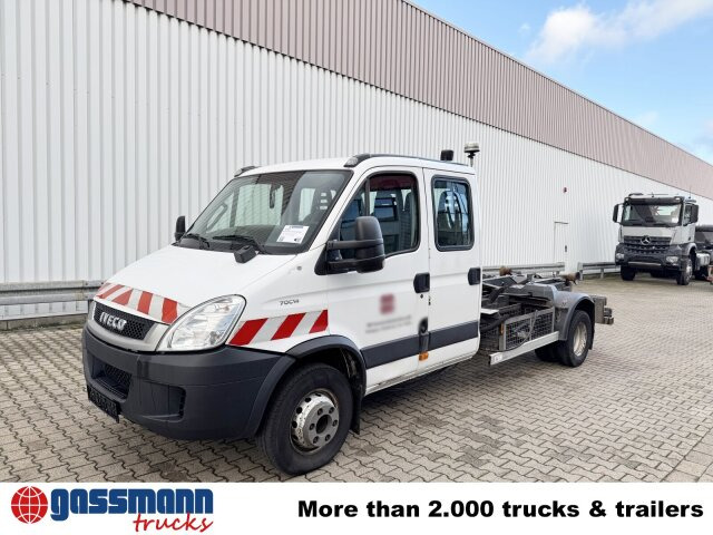 Мултилифт с кука камион Iveco Daily 70C14D 4x2 Doka, EEV, City-Abroller: снимка 8