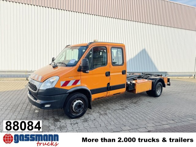 Iveco Daily 70C17 4x2 Doka, EEV, City-Abroller - Мултилифт с кука камион: снимка 1 Iveco Daily 70C17 4x2 Doka, EEV, City-Abroller - Мултилифт с кука камион: снимка 1