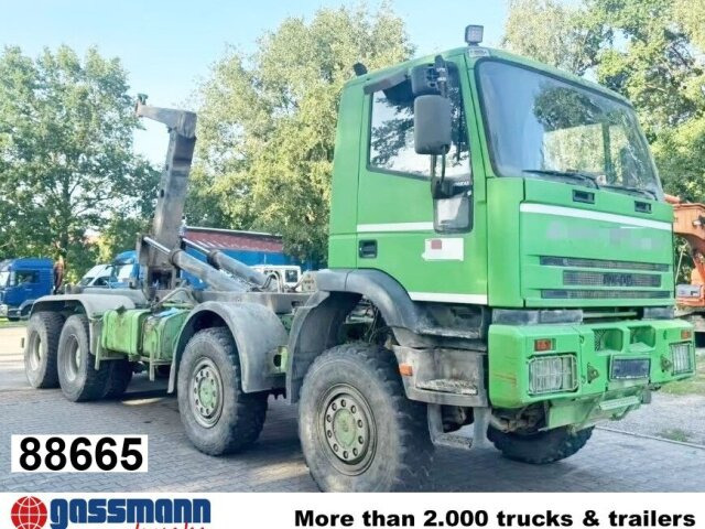 Iveco Euro Tech 410EH42 8x8, Abrollkipper - Мултилифт с кука камион: снимка 1 Iveco Euro Tech 410EH42 8x8, Abrollkipper - Мултилифт с кука камион: снимка 1