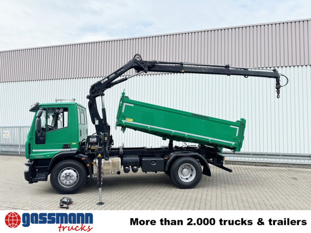 Самосвал камион, Камион с кран Iveco EuroCargo ML160E28 4x2 mit Kran Hiab XS 088 ES-2: снимка 14 Самосвал камион, Камион с кран Iveco EuroCargo ML160E28 4x2 mit Kran Hiab XS 088 ES-2: снимка 14