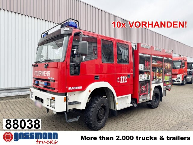 Iveco EuroFire FF 100 E 21 WR tector 4x4 Doka, LF 8/6 - Пожарна кола: снимка 1 Iveco EuroFire FF 100 E 21 WR tector 4x4 Doka, LF 8/6 - Пожарна кола: снимка 1