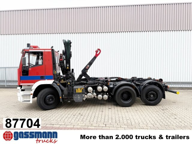Iveco EuroTech 240E38 6x2-4, Lift-/Lenkachse, - Мултилифт с кука камион, Камион с кран: снимка 1 Iveco EuroTech 240E38 6x2-4, Lift-/Lenkachse, - Мултилифт с кука камион, Камион с кран: снимка 1